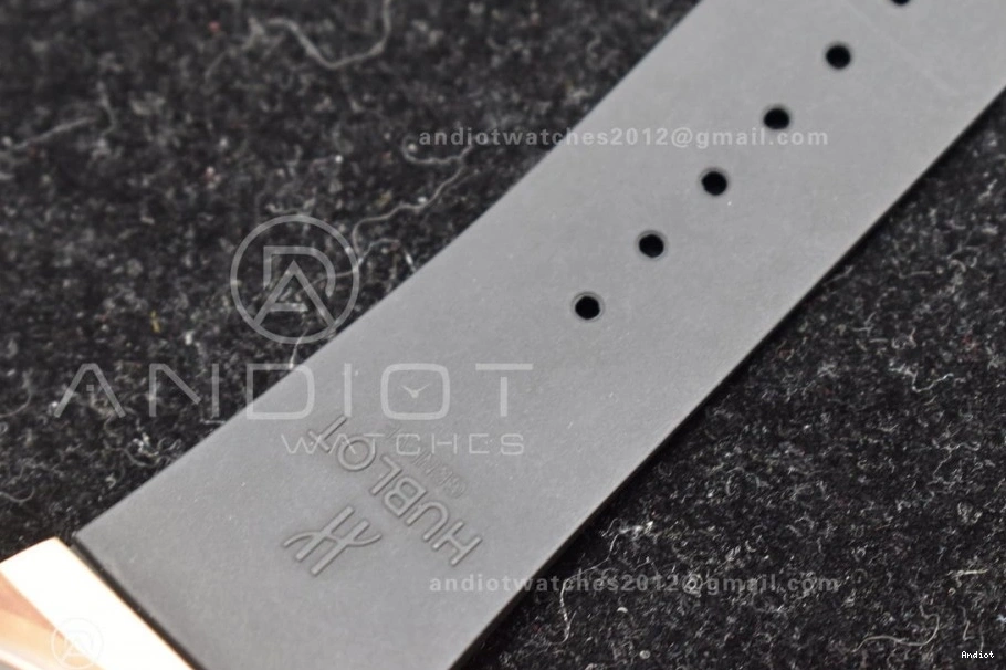 Edition Skeleton Dial A Strap Bang Black Rubber Hublot Unico on Best 904 SmartChoice 1:1 Big RG ZF 0710